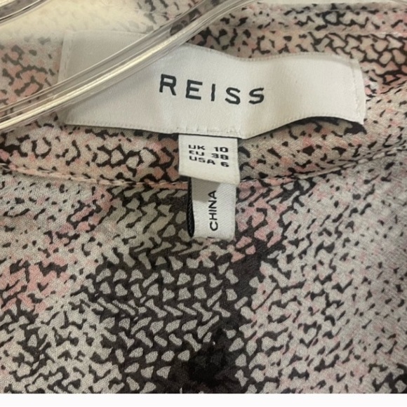 Reiss ‘Alice’ Abstract Print Dress - Picture 8 of 10